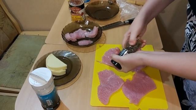 Курица с ананасами запеченная в духовке смотреть онлайн