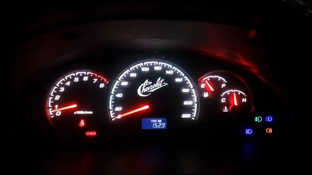 Chevrole Lacetti LED RGB Optitron Dashboard смотреть онлайн