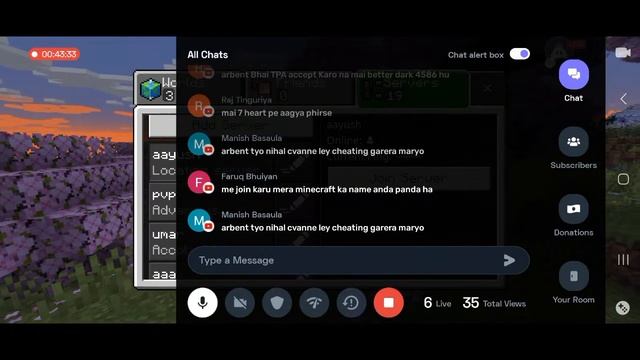 Minecraft 1.20 Server Join Free | MINECRAFT Public Smp Live 24/7 | Road To 10k смотреть онлайн