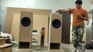 Сравнение акустики с заполненным синтепоном и без него. НОЭМА. Четвертьволновик #ноэма #150ГДШ