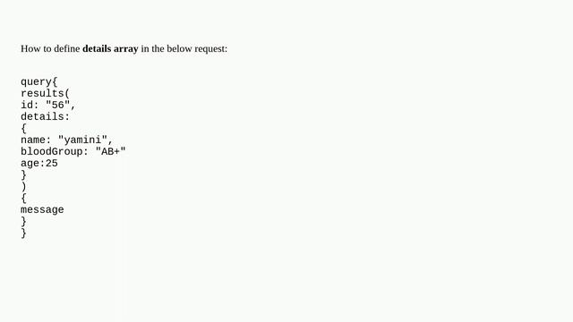 Magento: How to define array request in GraphQL in magento2 смотреть онлайн