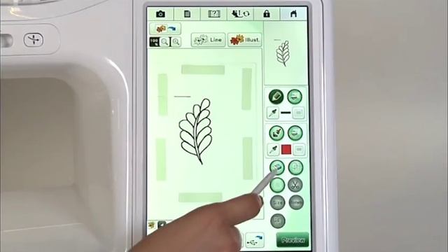 [BrotherSupportSewing] Creating a pattern from the line drawings with Line Scan function смотреть онлайн