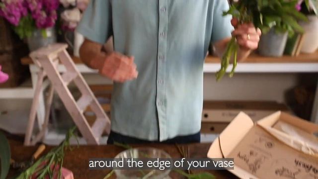 The Italian Job! How to arrange: Peonies, alstroemeria, statice, eryngium and eucalyptus Giganteum. смотреть онлайн