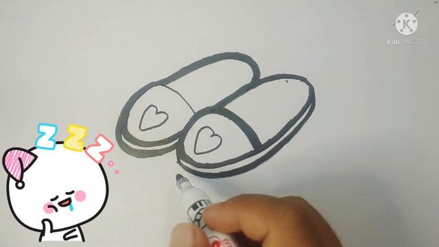 MENGGAMBAR DAN MEWARNAI SENDAL YANG LUCU / BELAJAR MENGGAMBAR смотреть онлайн