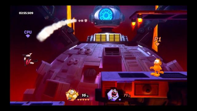 Nickelodeon All-Star Brawl - Аркада за Гарфилда - Сложность Very Easy (Без комментариев) смотреть онлайн