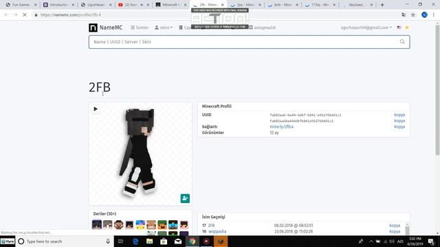 Minecraft How to get Cape and Skin for free[NameMC] смотреть онлайн