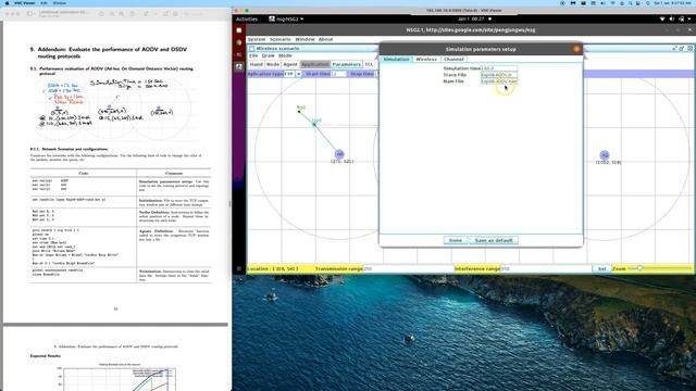ns | 08a | AODV Routing protocol (Wireless) смотреть онлайн