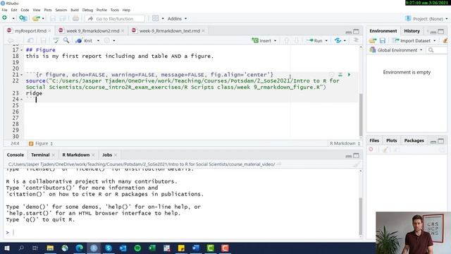 Week 10: Code Chunk Options (Rmarkdown) смотреть онлайн