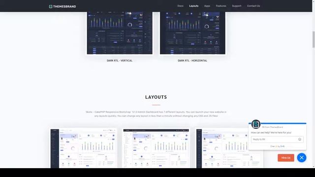 Skote - Cake PHP Admin Dashboard Template bootstrap dashboard смотреть онлайн