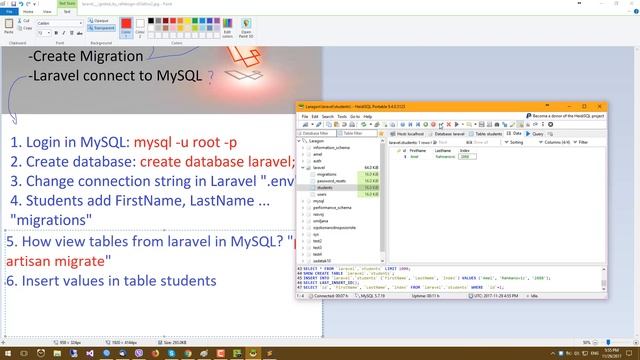Laravel & MySQL смотреть онлайн