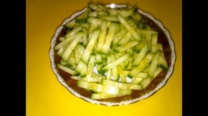 Салат с имбирём маринованным