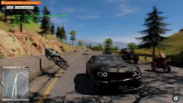 Watch Dogs 2 Ultra setting GTX 980M 8GB (illegear S5/Clevo P650RG) смотреть онлайн
