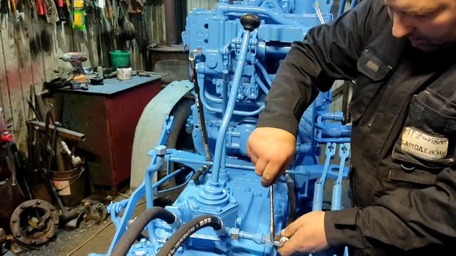 Установка гидравлики мтз ставим шланги смотреть онлайн
