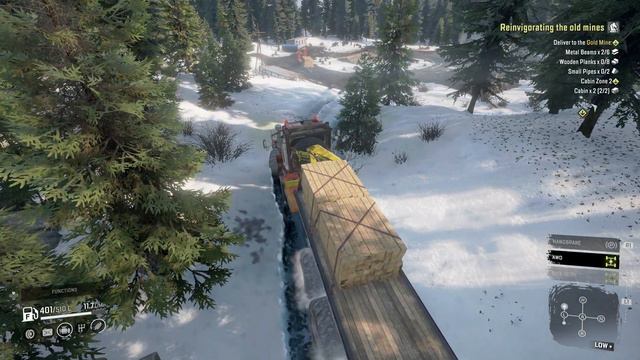 SnowRunner Yukon, Canada. GOLDHORSE MINING; Reinvigorating the old mines part 5 (PS5, 4K 60FPS) смотреть онлайн