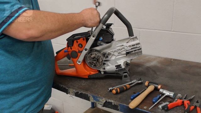 How to Strip a Husqvarna K760 Down to a Short Motor | L&S Engineers смотреть онлайн
