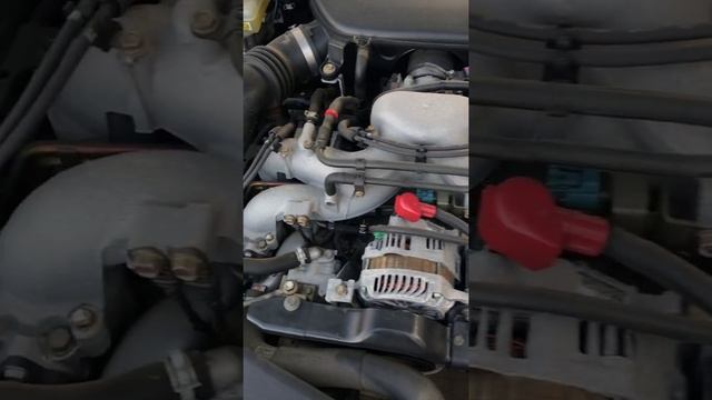 Работа (запуск) двигателя EJ203 Legacy BP5 [P9 176] Part 1 смотреть онлайн