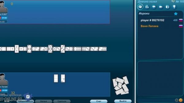 Игра Домино LiveGames в фейсбук