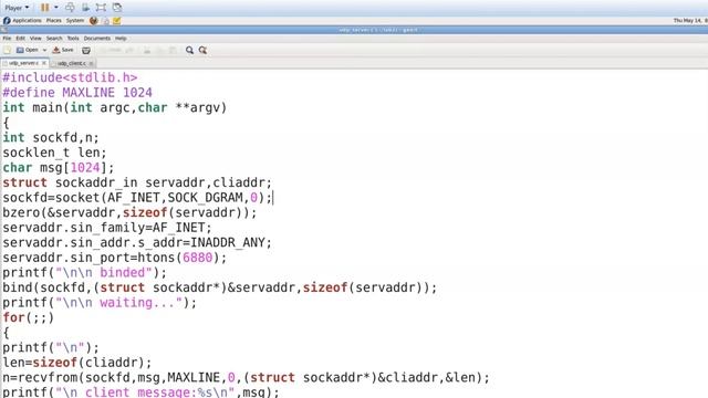 CN LAB - UDP Echo Server (CSE Department) смотреть онлайн