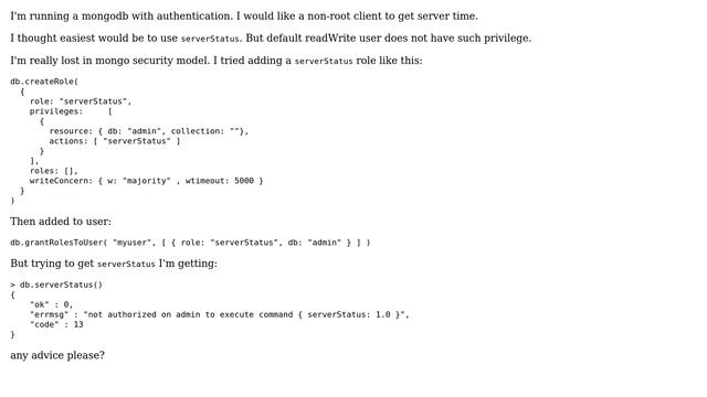 DevOps & SysAdmins: How to get MongoDB server local time? смотреть онлайн
