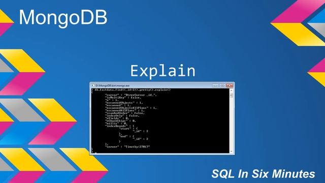 MongoDB: Explain смотреть онлайн