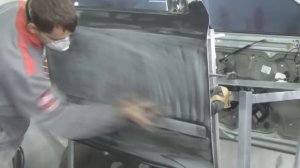 Покраска. Подготовка дверей ускоренная.