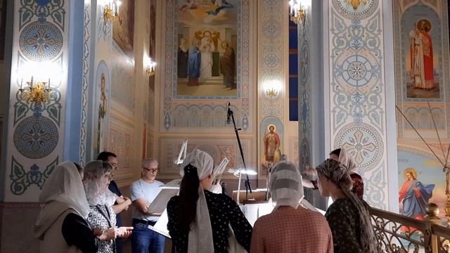 Степе́нна глас 7 (Архиепископ Ионафан (Елецких)). Регент Екатерина Артюхова. смотреть онлайн