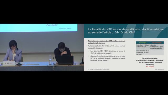 NFTs et marché de l'art - Droit, pratique et avenir смотреть онлайн