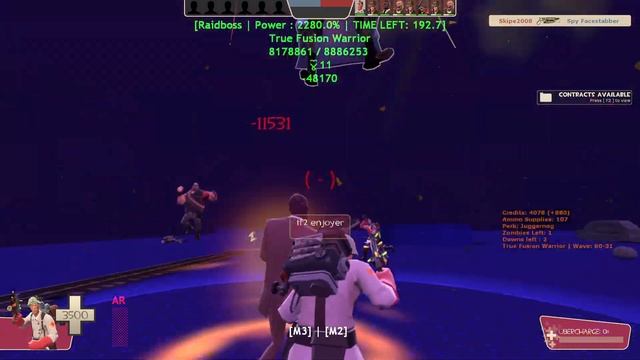 TF2 Zombie Riot 24/7 But True Fusion wasn't his real name. смотреть онлайн