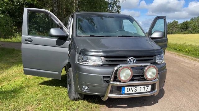 Volkswagen Transporter Kombi T32 2.0 TDI 4Motion DSG Sekventiell, 180hk, 2014 смотреть онлайн