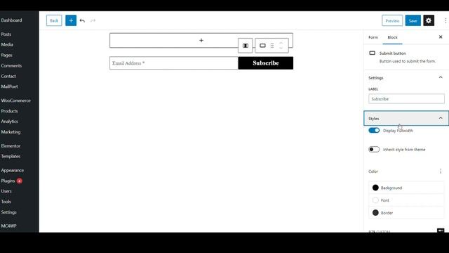 How to add newsletter subscription in wordpress | Mailpoet in woocommerce for free email marketing смотреть онлайн