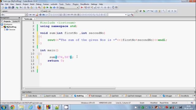 C++ Tutorial for Beginners 13 - Passing Parameters and Arguments in Function смотреть онлайн