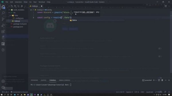 [OUTDATED V13] The Beginnings | How to Code a Discord Bot! | Discord.JS v13 Tutorial #1