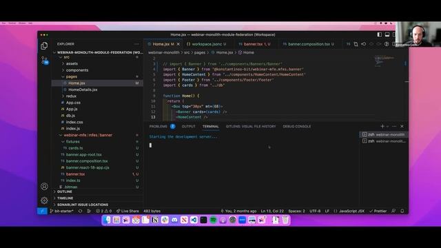 From monolithic app to Micro Frontends смотреть онлайн