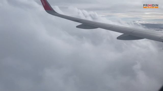 Вид на облака сверху. View of the clouds from above | ПроДинМедиа | ProDinMedia смотреть онлайн