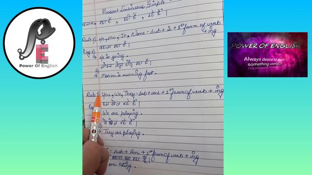 5- Present Continuous Simple tense in hindi...By Ms.Reet.. смотреть онлайн