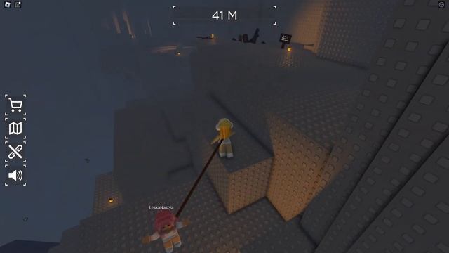 ?НАС СВЯЗЫВАЕТ ВЕРЕВКА! НЕ УПАДИ в РОБЛОКС! ПРОХОЖДЕНИЕ ВДВОЕМ с ДРУГОМ! ROBLOX НУБИК ЛЕСКА смотреть онлайн