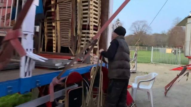 Cirque Europa démontage + installations 2022 à Tremblay en France смотреть онлайн