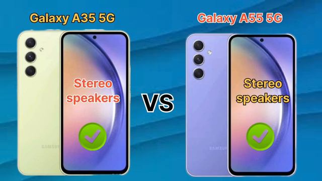 Samsung Galaxy A35 5G VS Samsung galaxy A55 5G смотреть онлайн