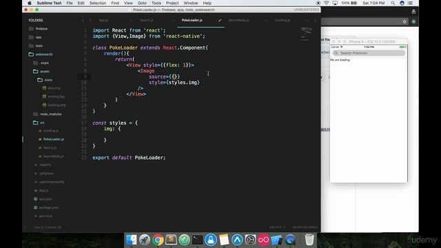 [React Native Expo] Pokemon Search - Adding a loading gif смотреть онлайн