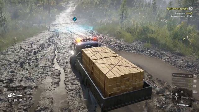 SnowRunner.Россия.Таймыр.Болото.Круговорот грузов смотреть онлайн