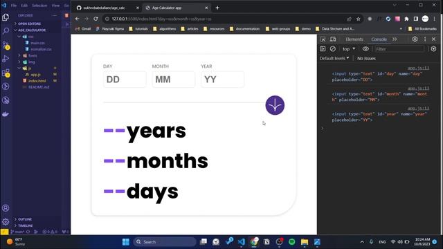 #day_02 Challenge - Age Calculator app(2-qism) смотреть онлайн