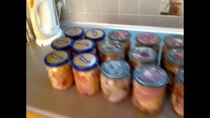 Курица в собственном соку в автоклаве