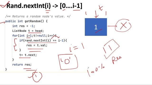 Linked List Random Node | Leetcode 382| Live coding session ??? | | Reservoir sampling Algorithm ?? смотреть онлайн