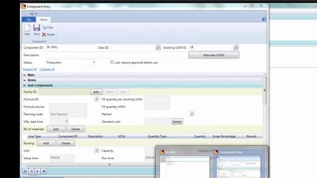 1.1 RM Component Entry Pt 2. Overview смотреть онлайн