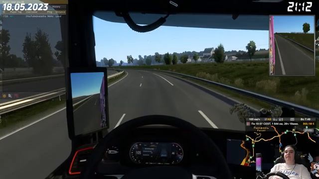 Euro Truck Simulator 2 V1.47.2.1s Multiplayer! смотреть онлайн