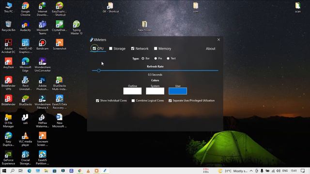 How to Show Internet Speed on Taskbar in Windows 10/11 (Xmeter) смотреть онлайн
