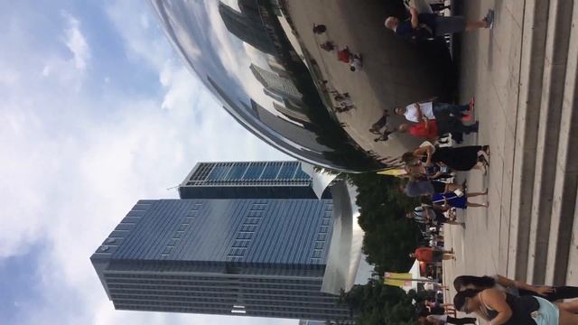 A visit to Millenium Park of Chicago !! смотреть онлайн