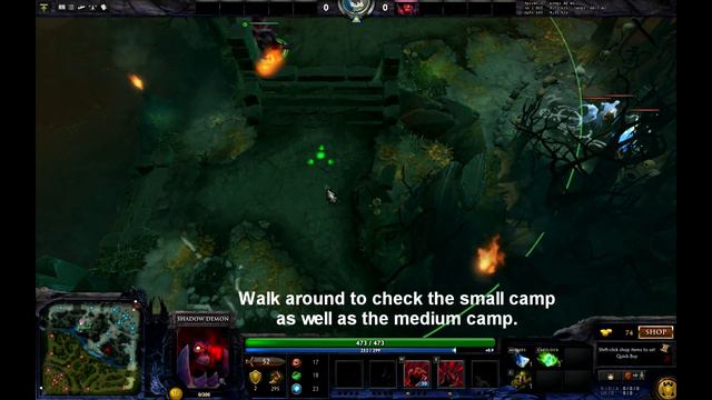 Dota 2 - Stack 3 camps simultaneously (Shadow Demon) [Radiant + Dire] смотреть онлайн