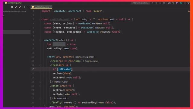 Custom react hook to easily make HTTP request | QCW Season 1 - Episode 2 смотреть онлайн