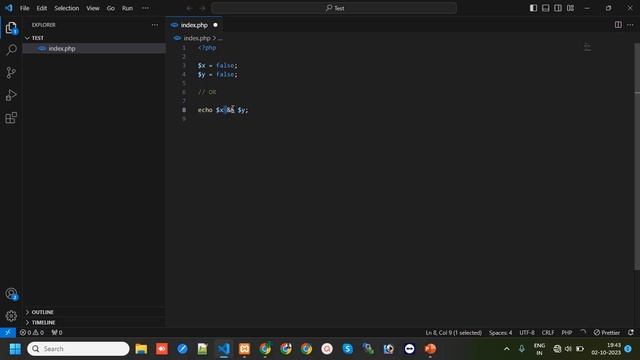 Part - 9 : PHP Logical Operators || Basic Core PHP for beginners смотреть онлайн